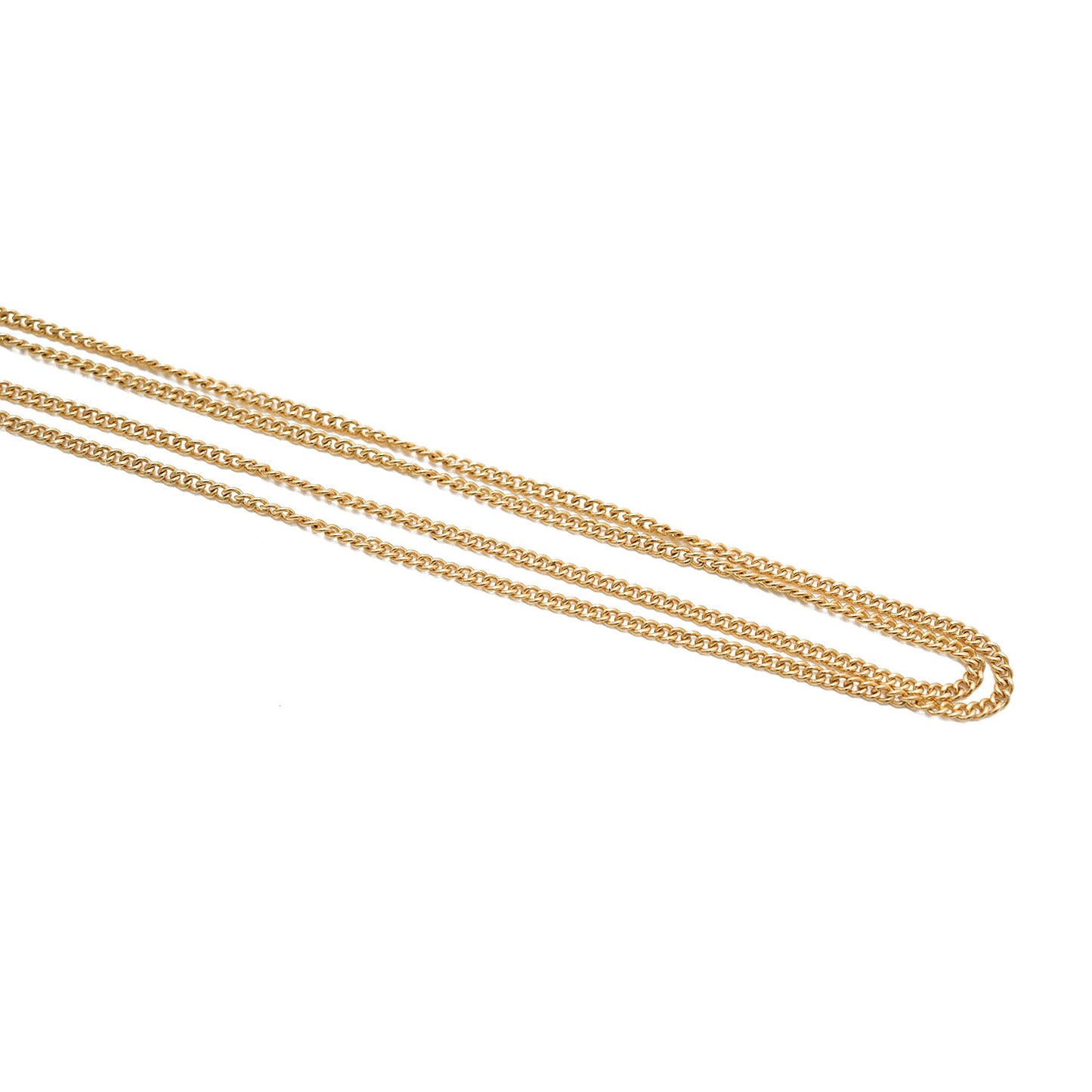 CD Logo Gold Necklace