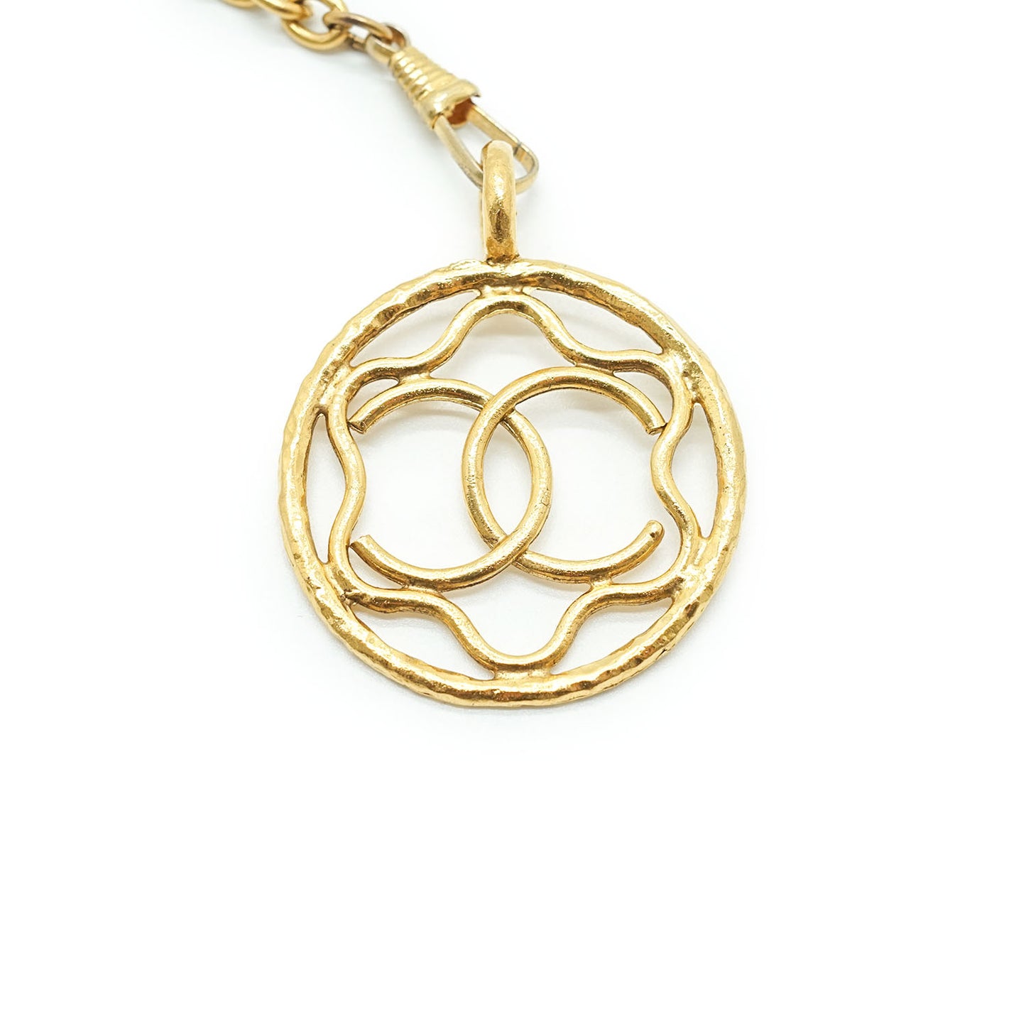 Coco Mark Gold Long GP Necklace