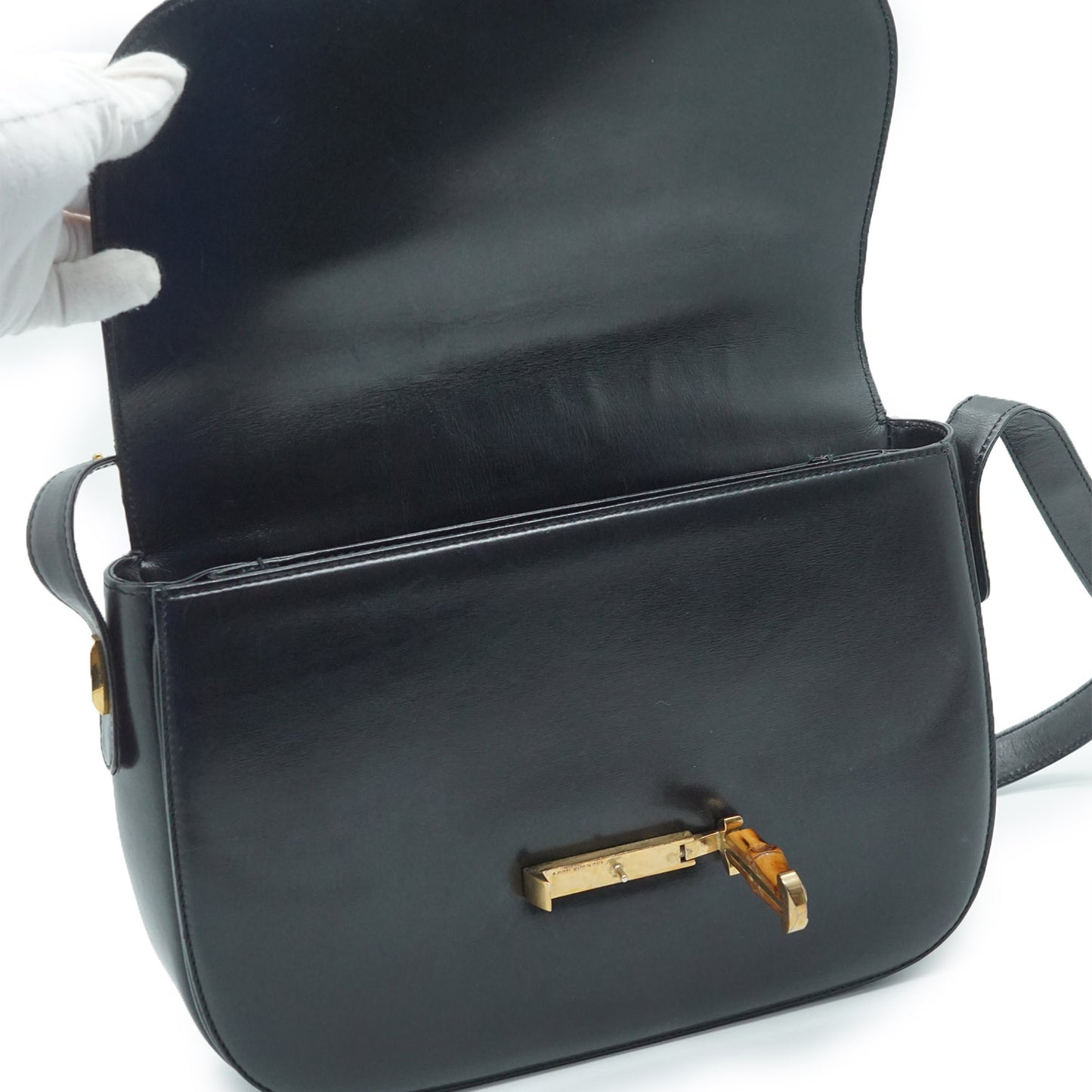 Vintage Bamboo Crossbody Bag