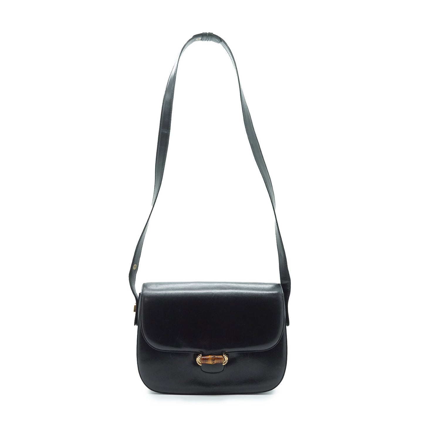 Vintage Bamboo Crossbody Bag