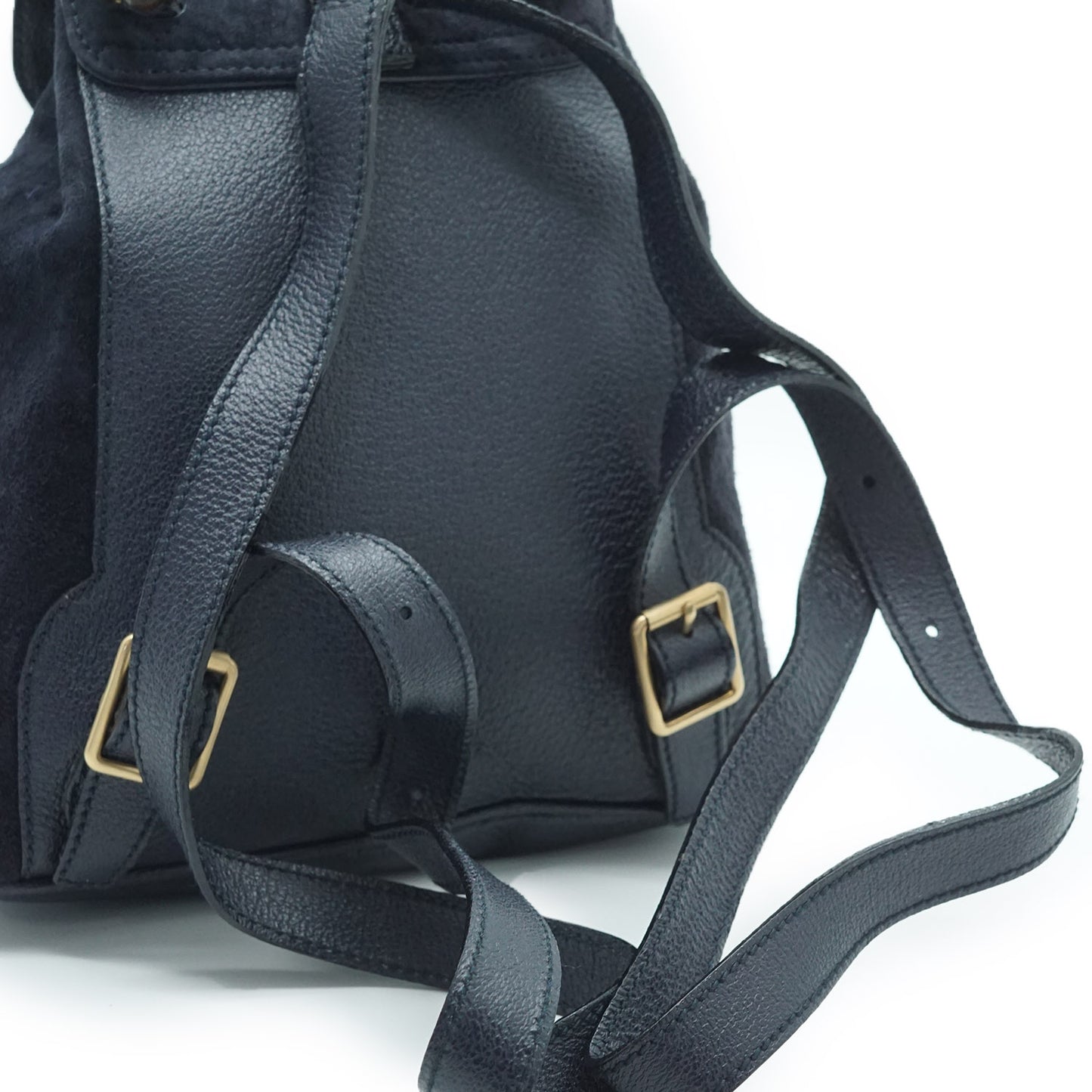 Mini Bamboo Suede Backpack