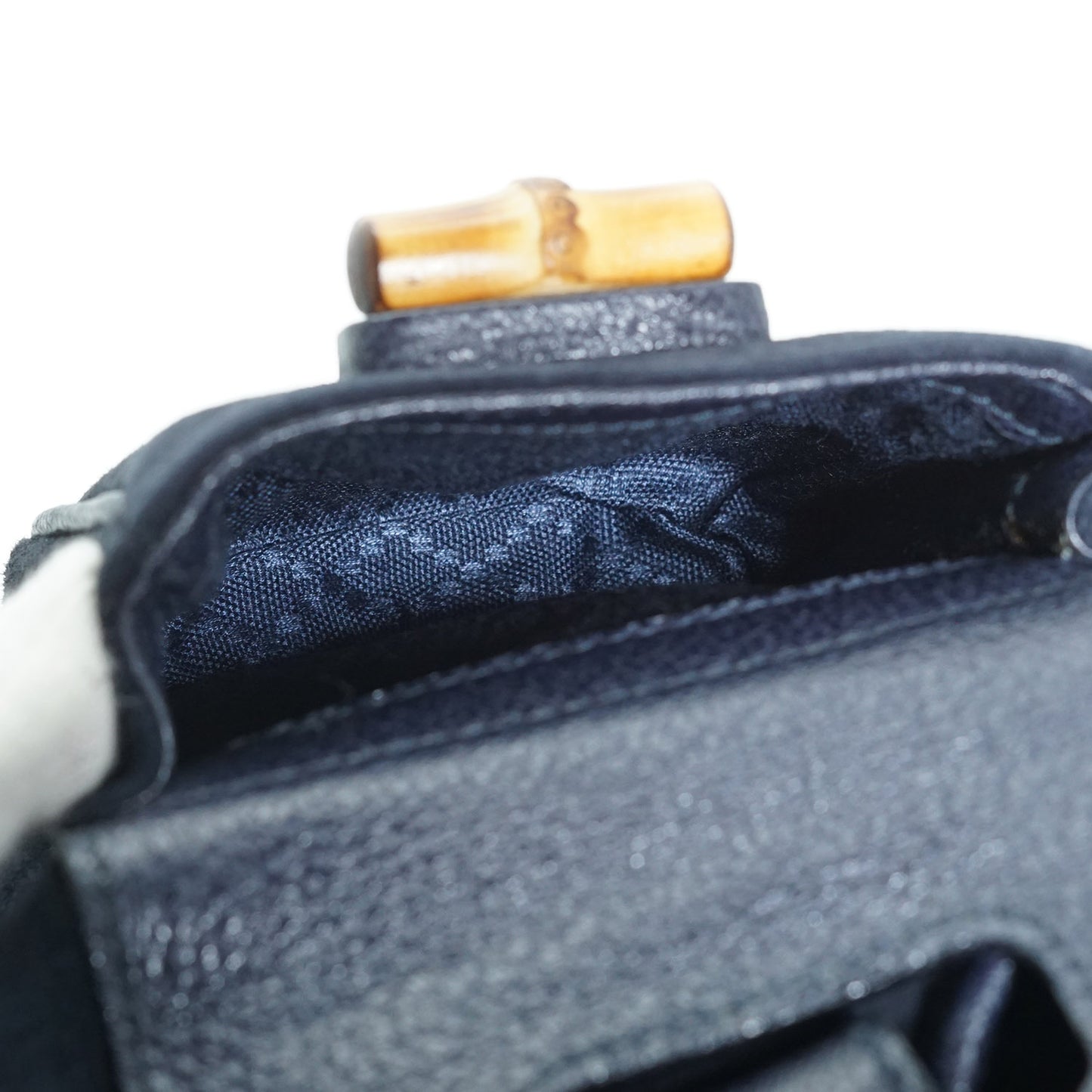 Mini Bamboo Suede Backpack