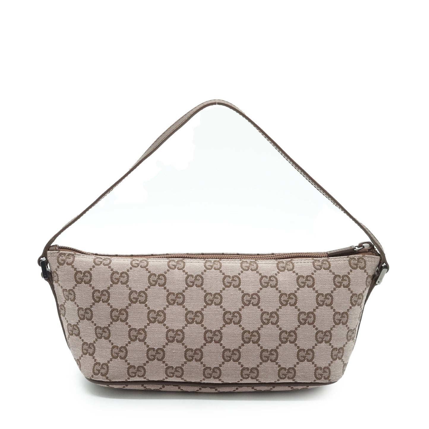 GG Canvas Boat Pochette