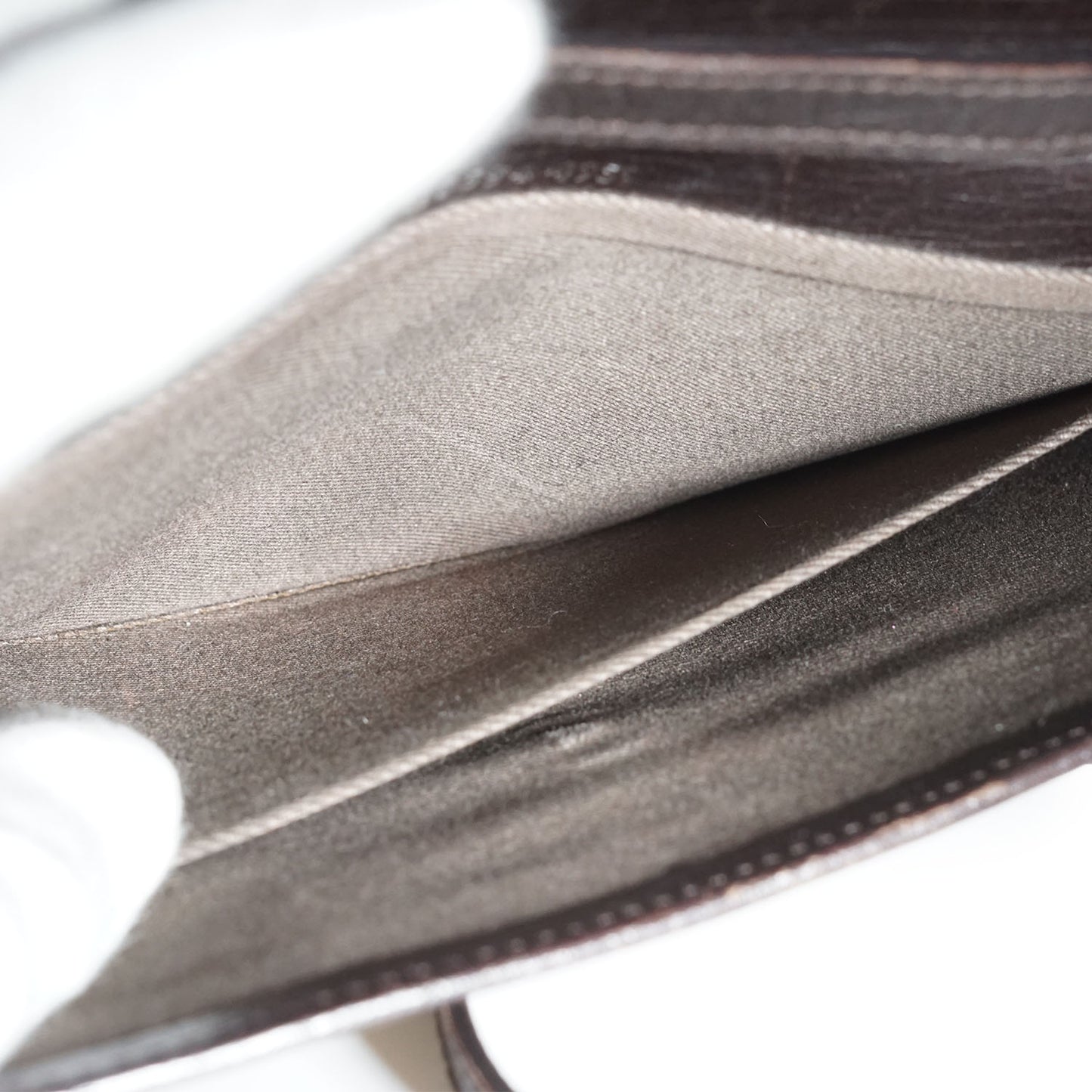 GG Canvas Vintage Bamboo Pochette Shoulder Bag