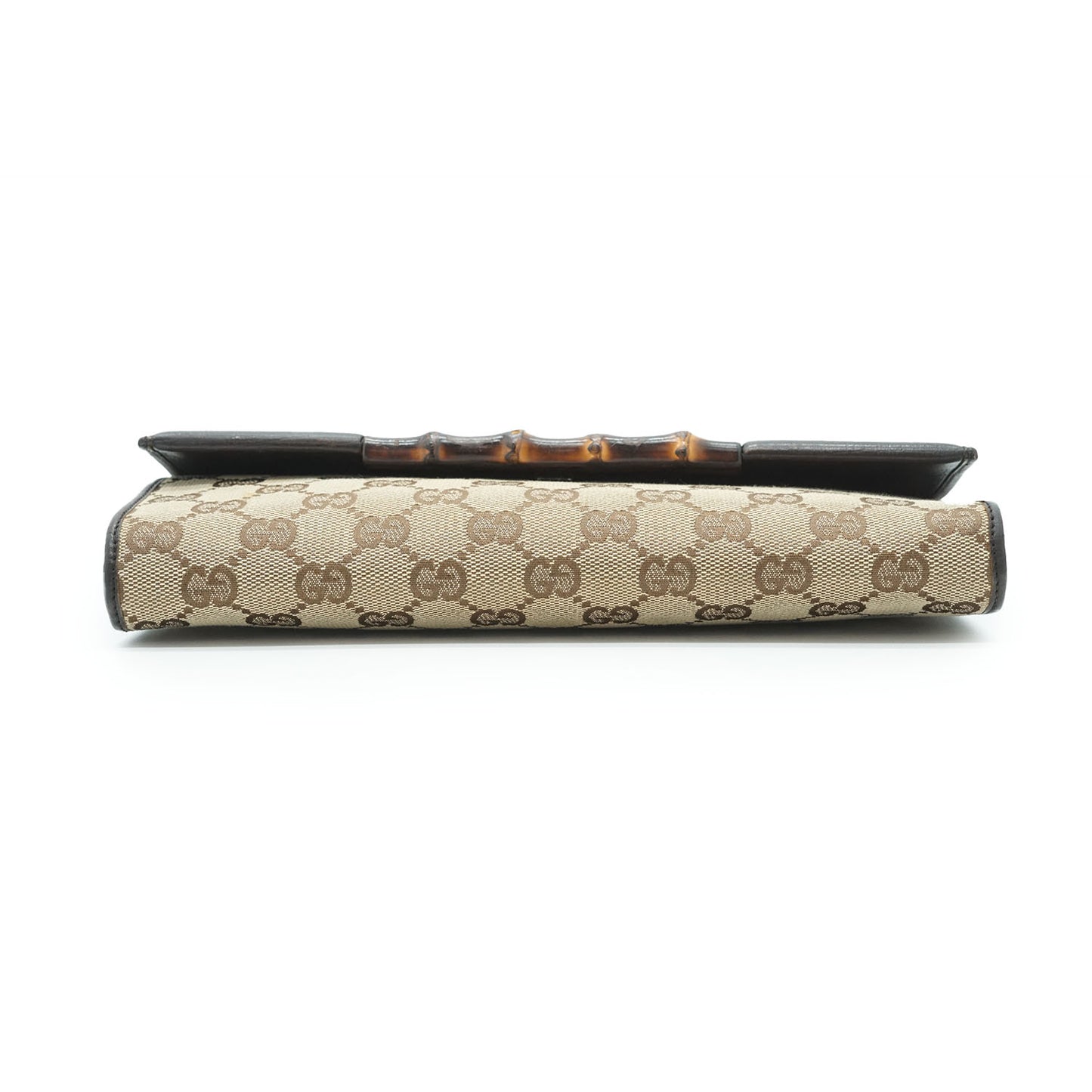 GG Canvas Vintage Bamboo Pochette Shoulder Bag