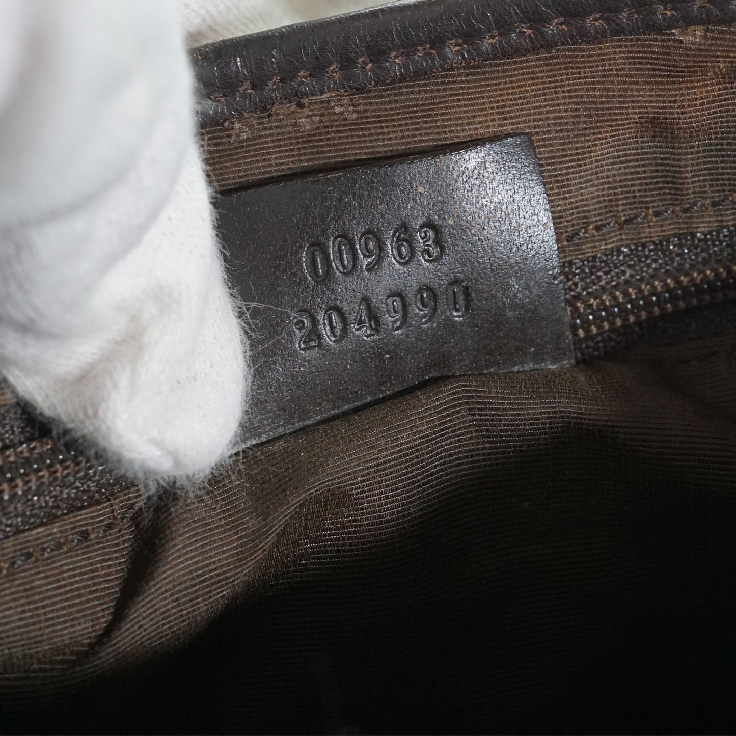 GG Dark Brown Jackie Shoulder Bag