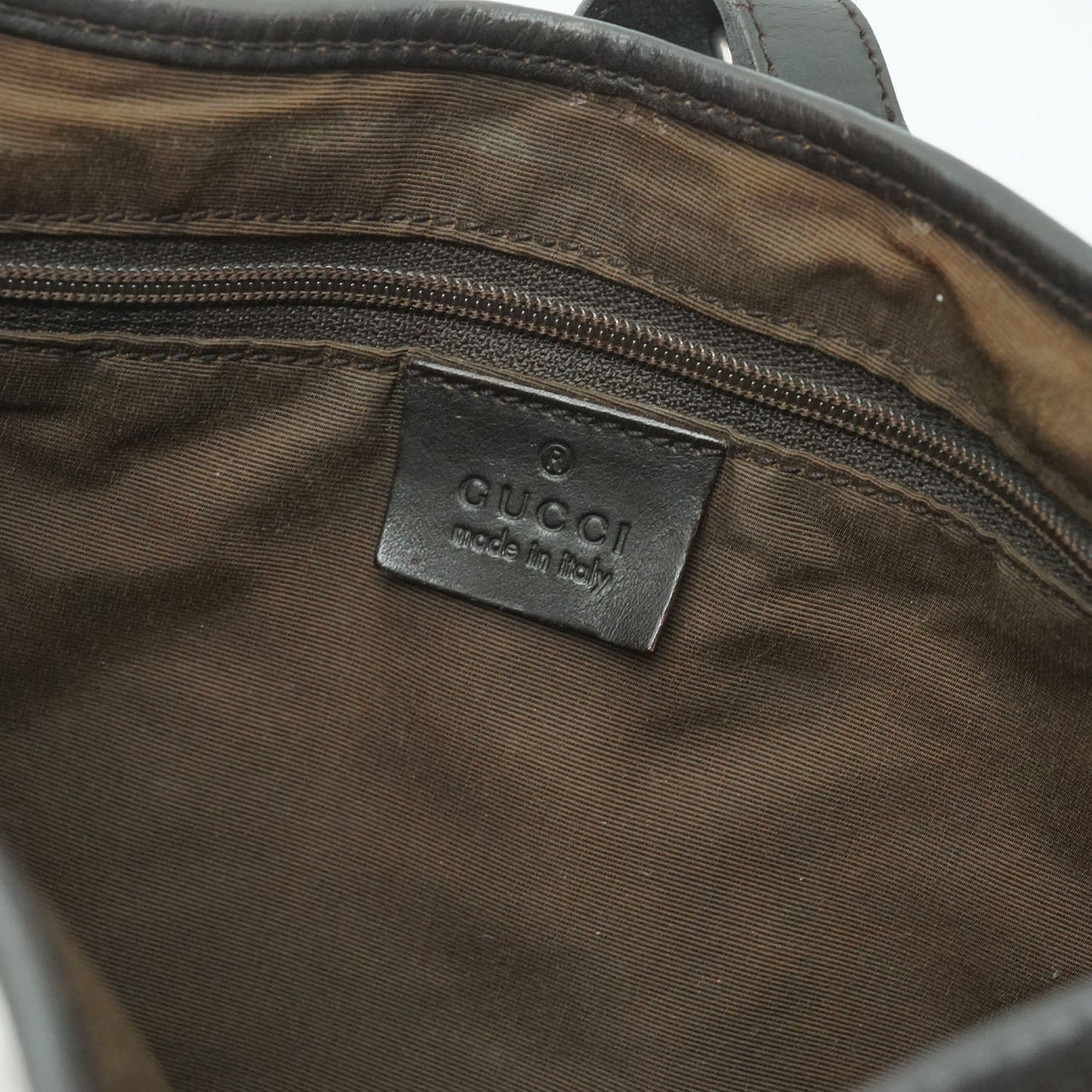 GG Dark Brown Jackie Shoulder Bag