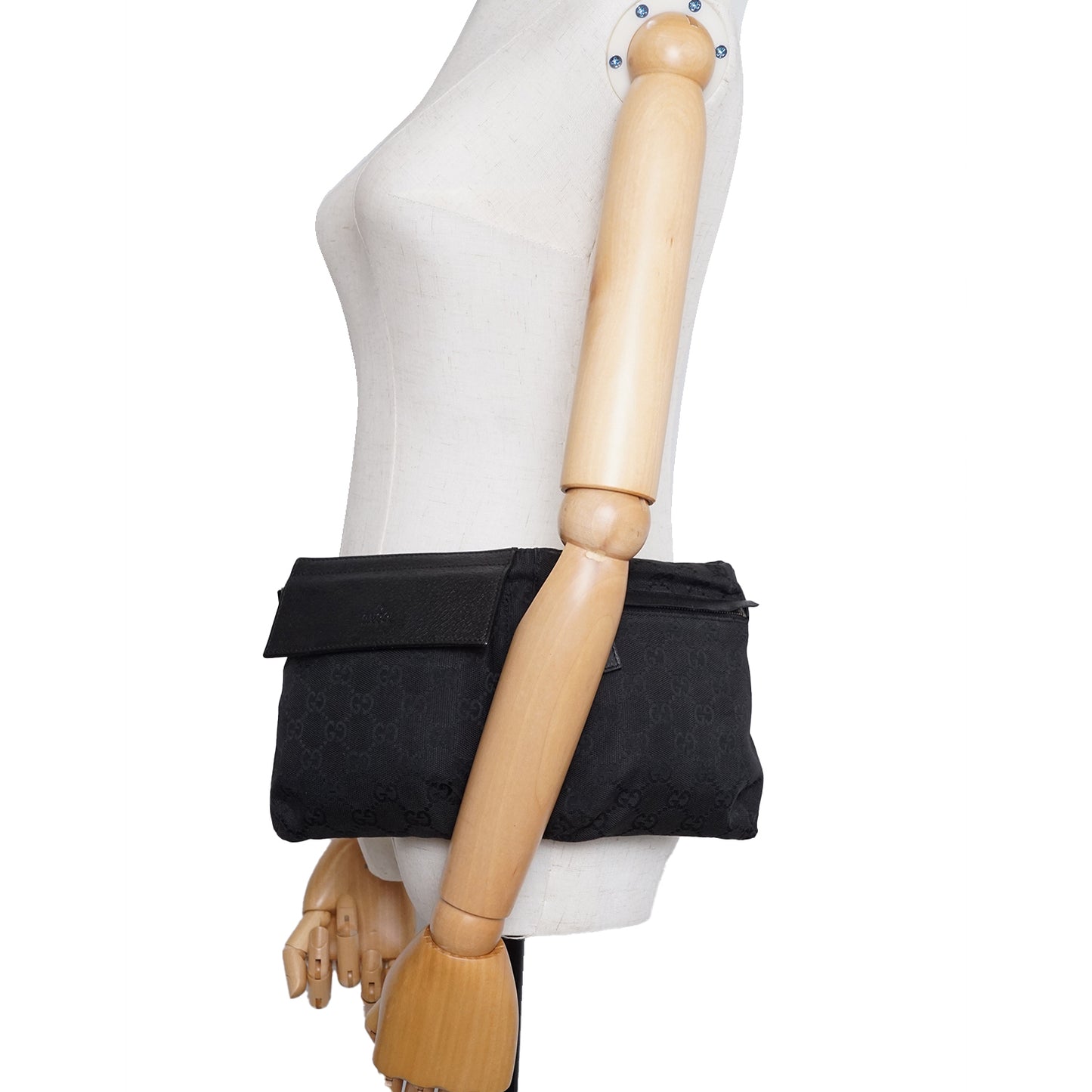 GG Canvas Pocket Waist Bag