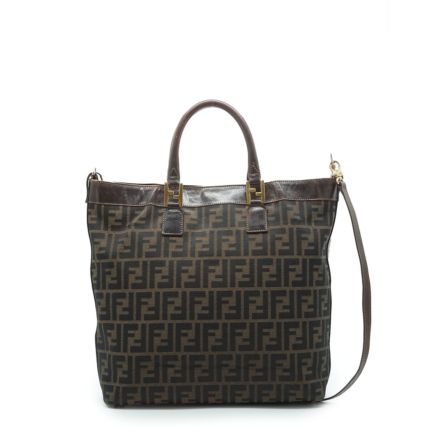 Zucca Canvas Leather Tote