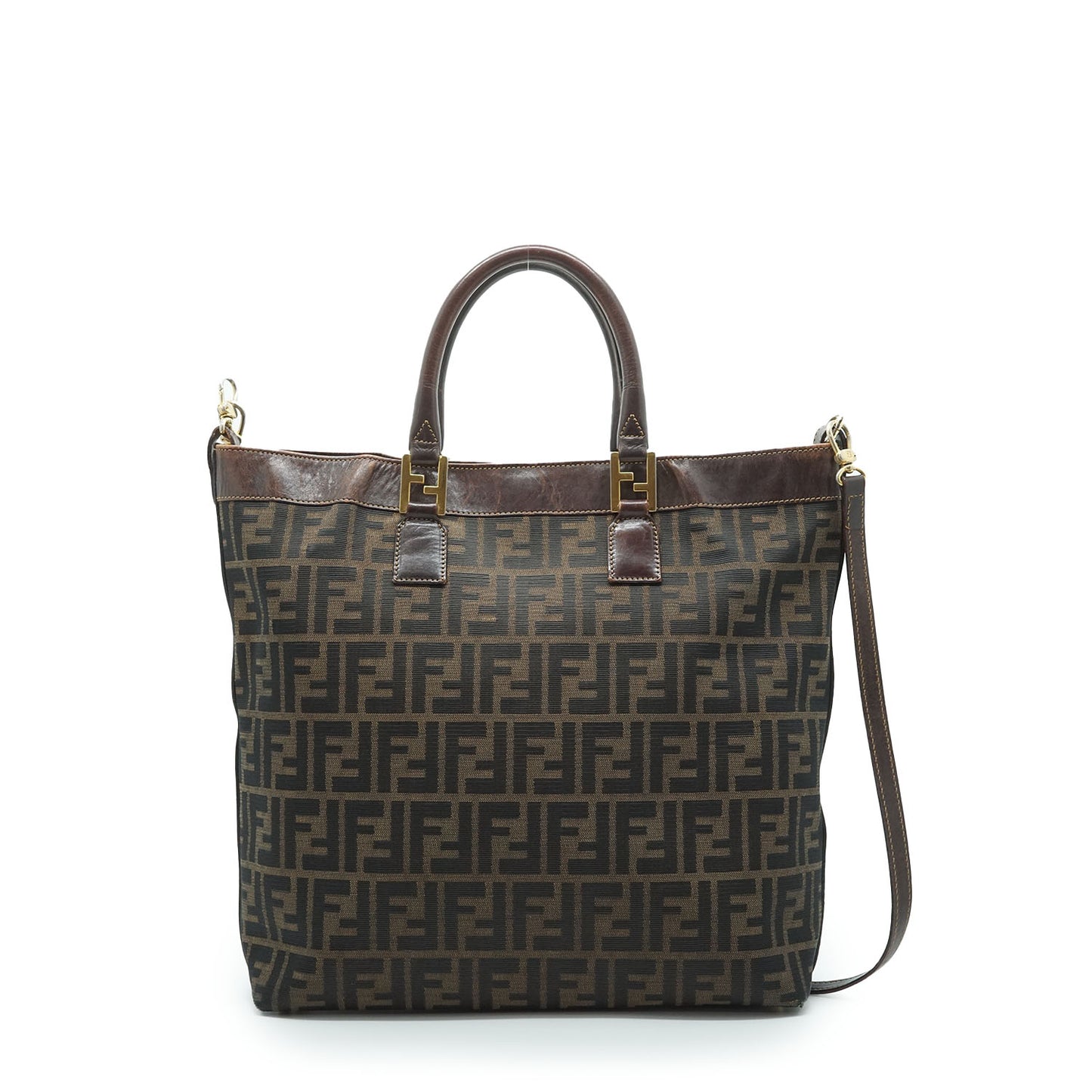 Zucca Canvas Leather Tote