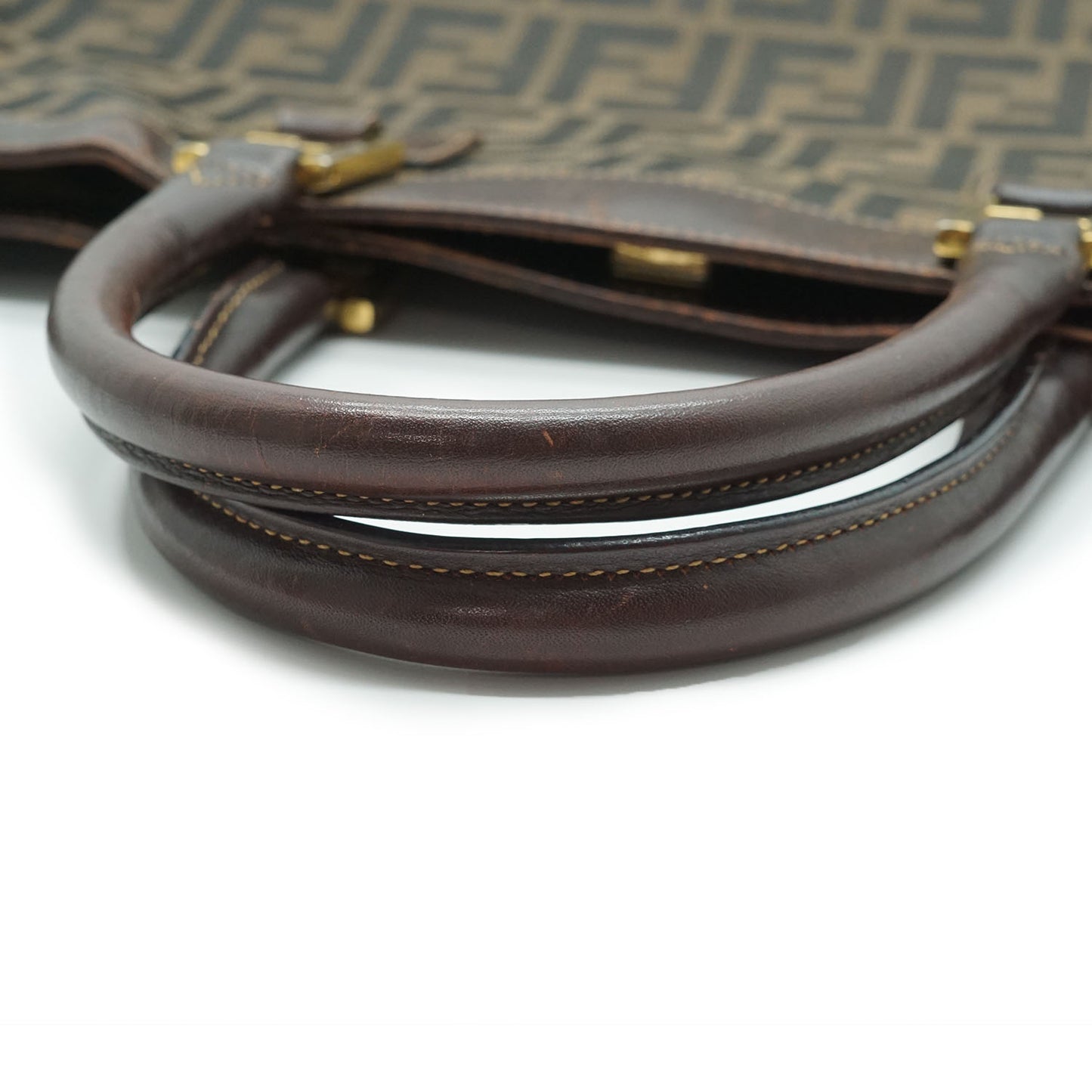 Zucca Canvas Leather Tote