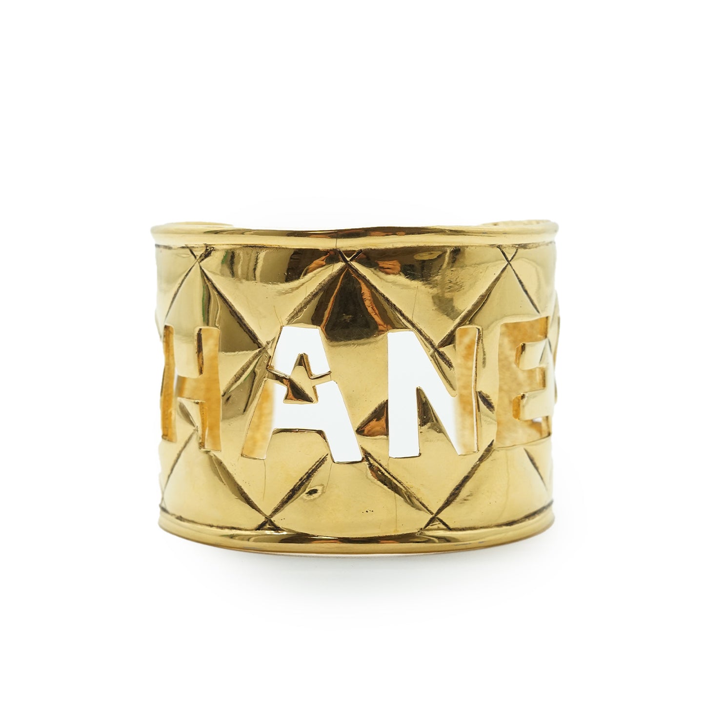 Gold Matelasse Bangle