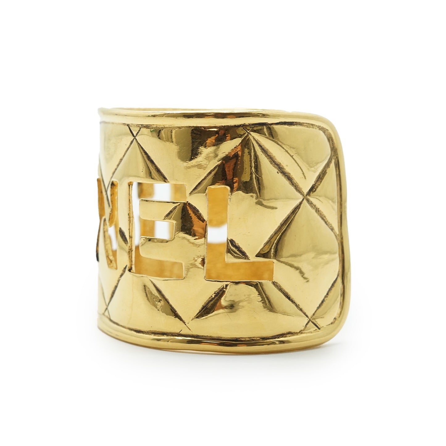 Gold Matelasse Bangle