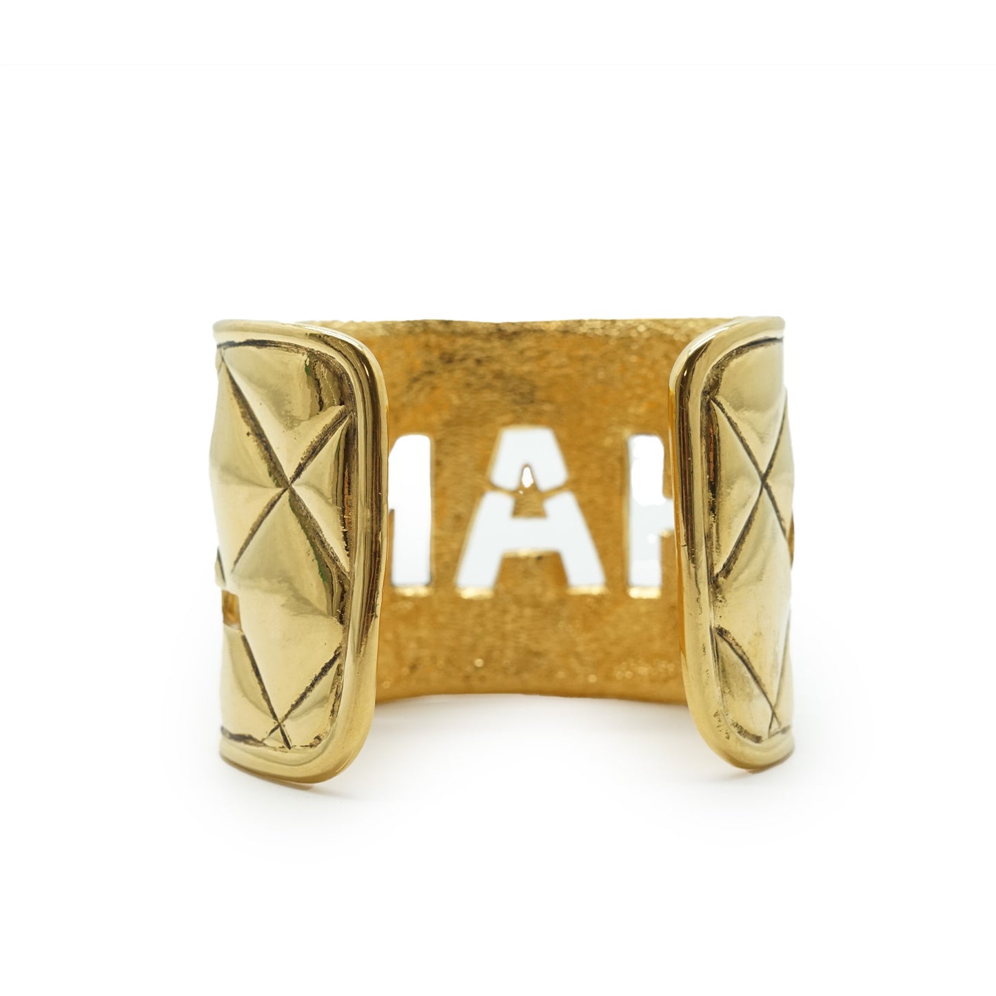 Gold Matelasse Bangle