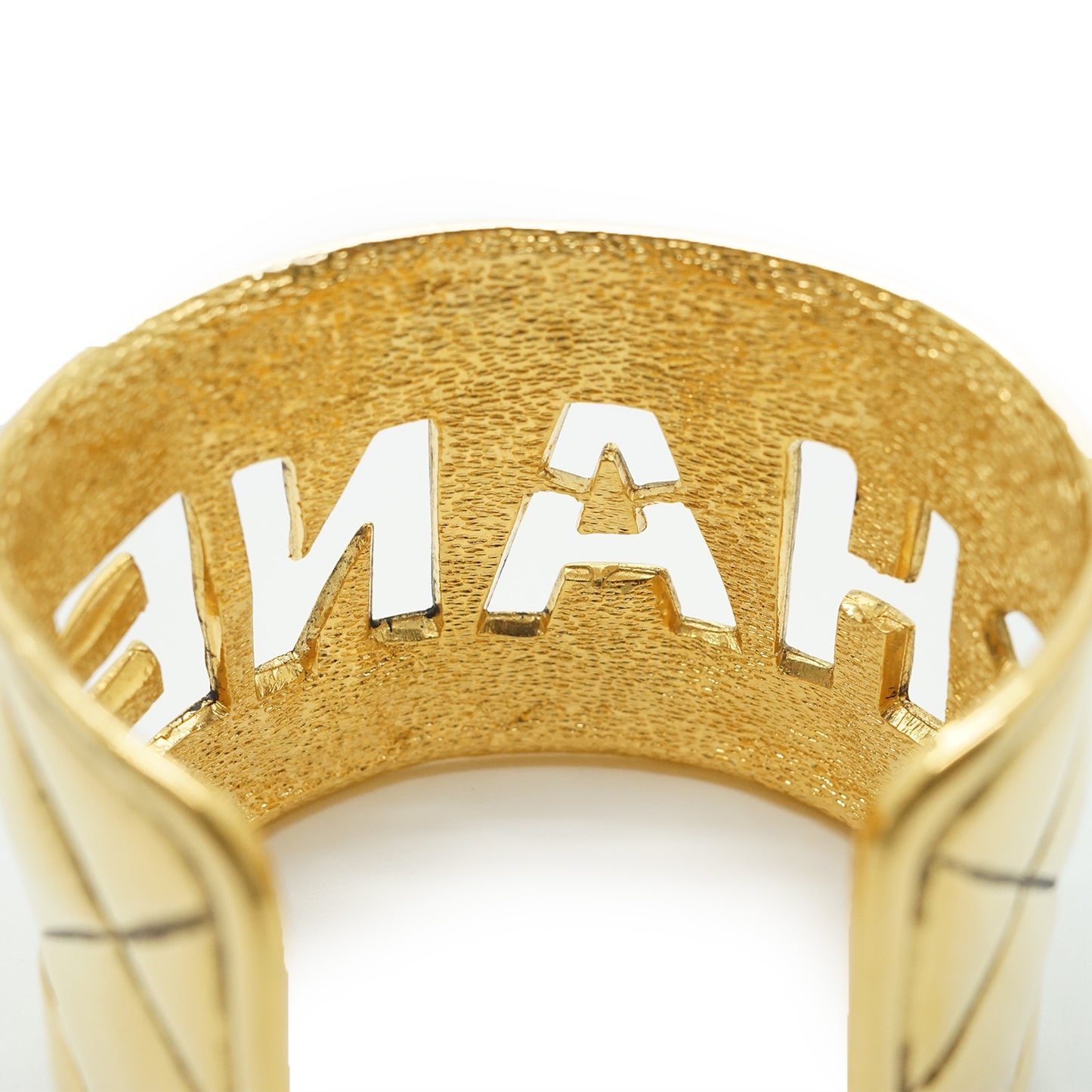 Gold Matelasse Bangle