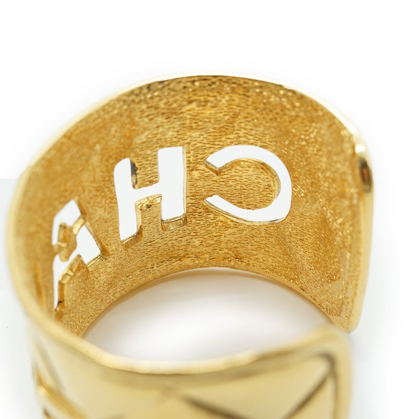 Gold Matelasse Bangle