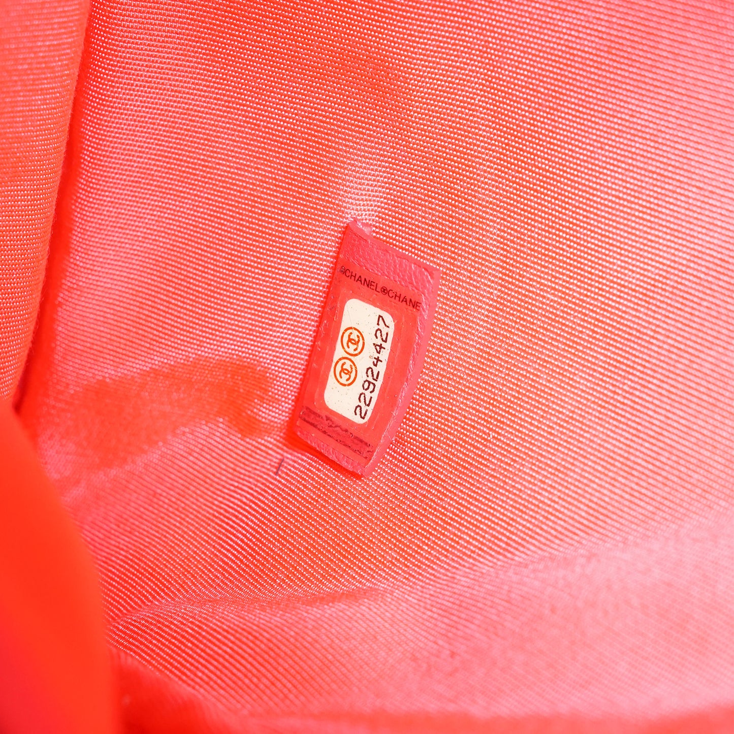 Matelasse Lambskin Leather Clutch