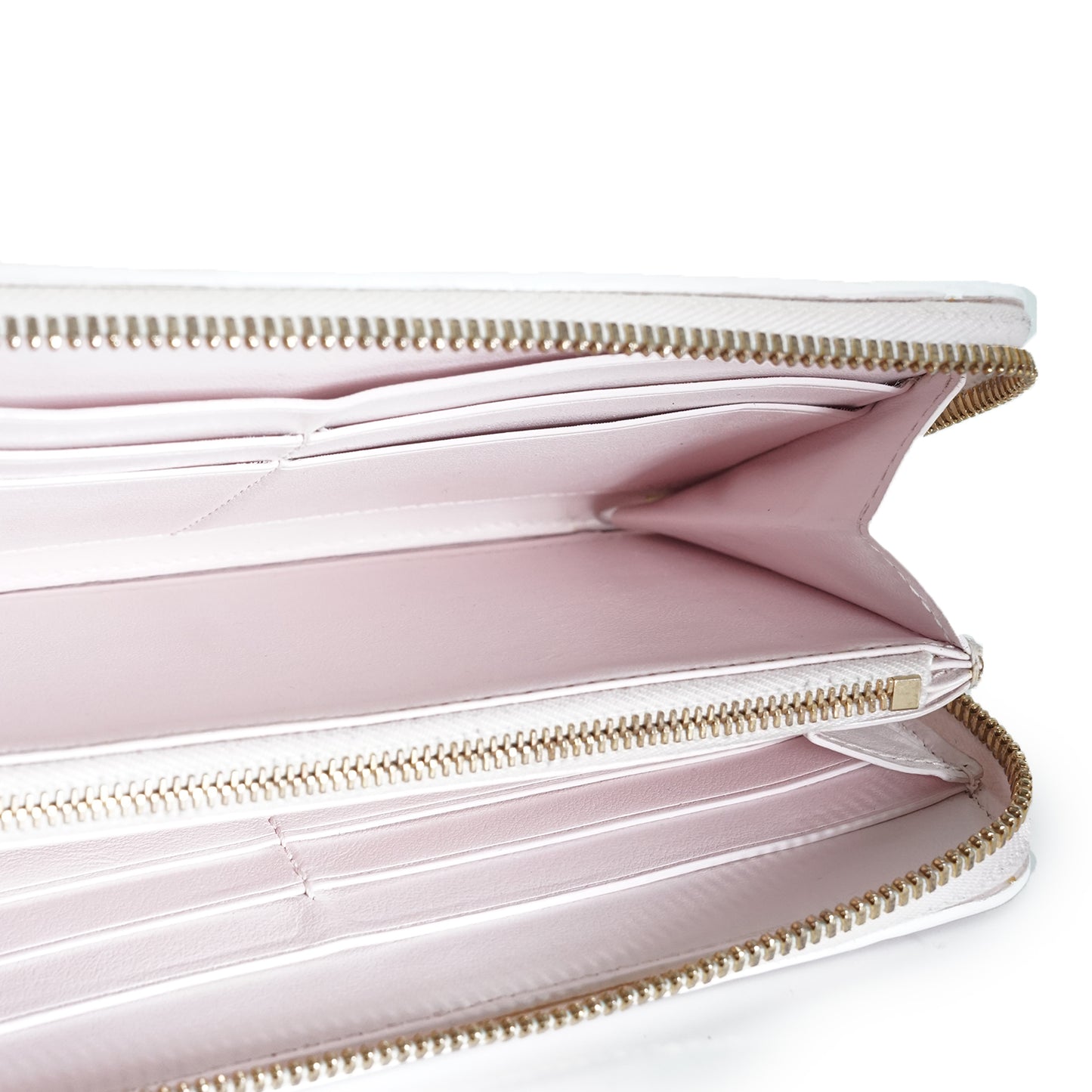 Maxi Intrecciato Round Long Wallet