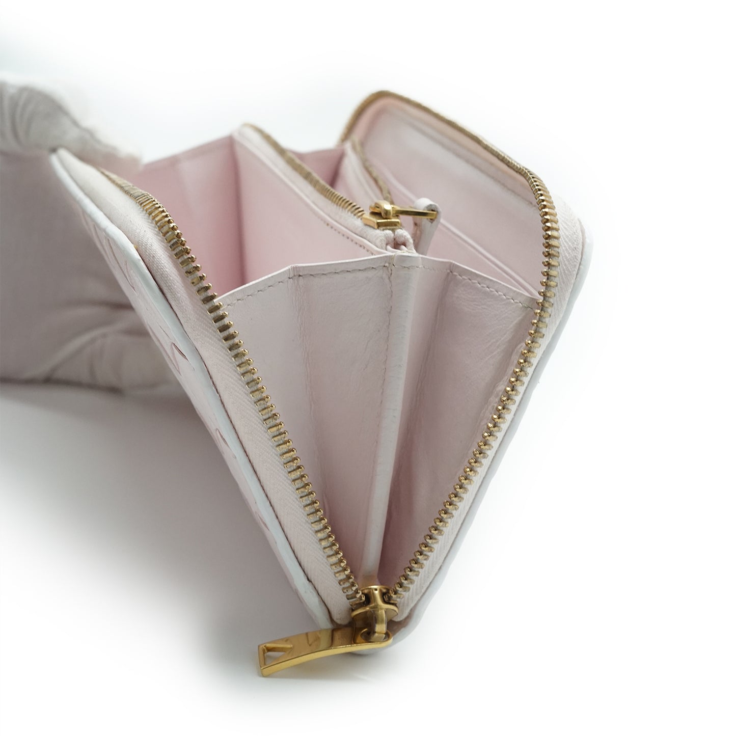 Maxi Intrecciato Round Long Wallet