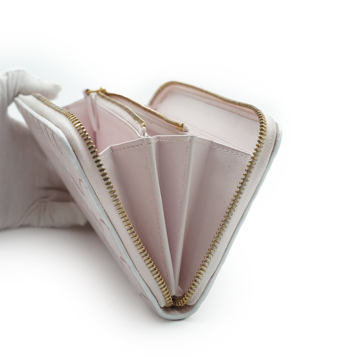 Maxi Intrecciato Round Long Wallet