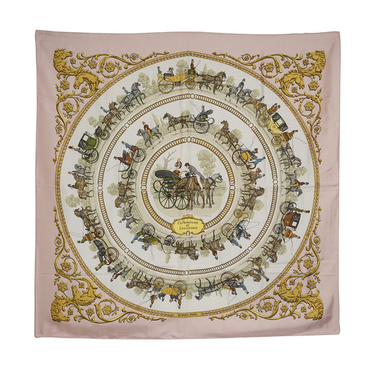 Silk Carre 90 Ledoux La Promenade de Longchamps