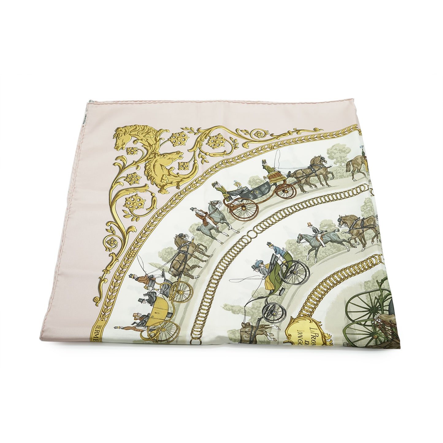 Silk Carre 90 Ledoux La Promenade de Longchamps