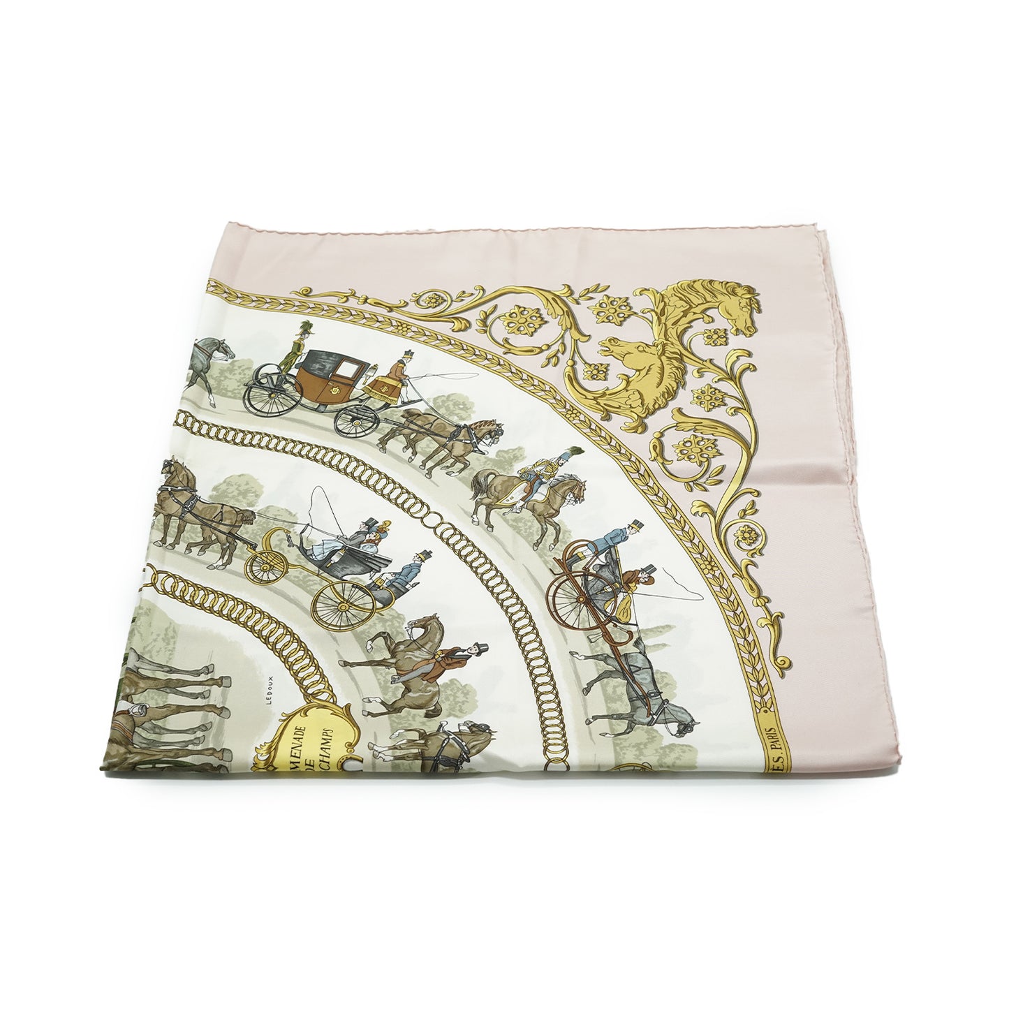 Silk Carre 90 Ledoux La Promenade de Longchamps