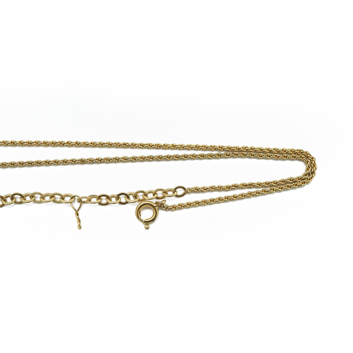 CD Logo Gold Necklace
