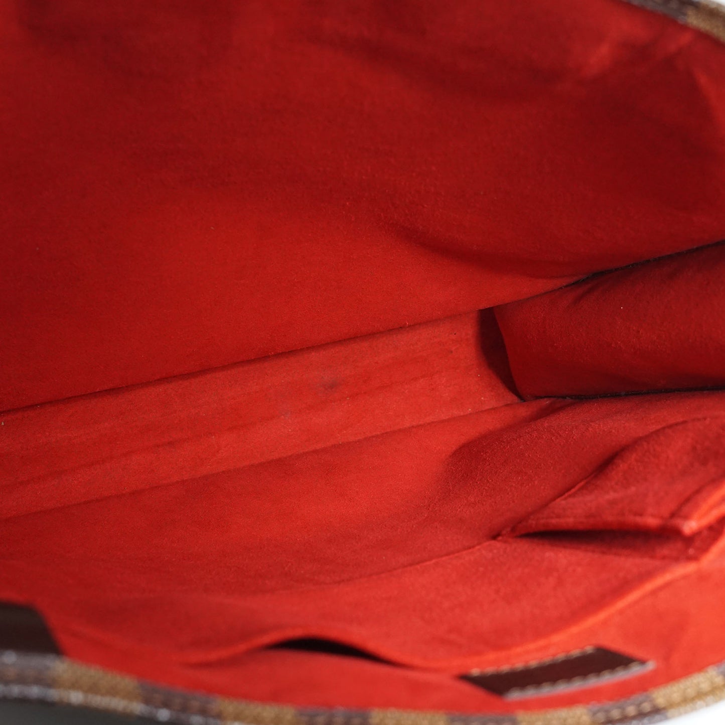 Damier Ebene Sac Plat GM