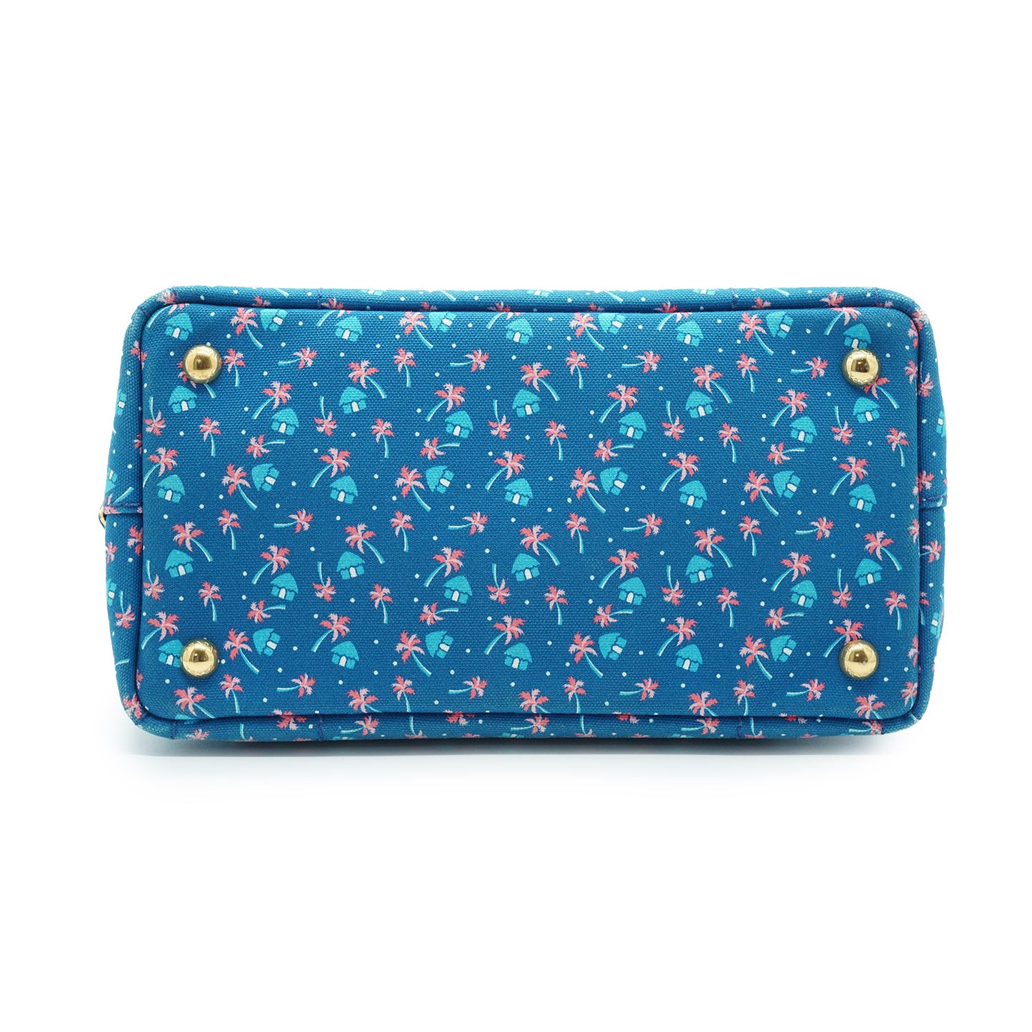 Palm Trees Print 2way Canapa Tote