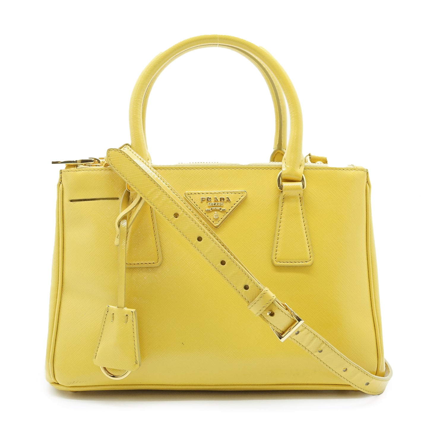 Saffiano Vernice 2way Galleria Handbag
