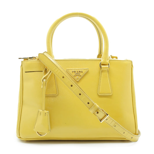 Saffiano Vernice 2way Galleria Handbag