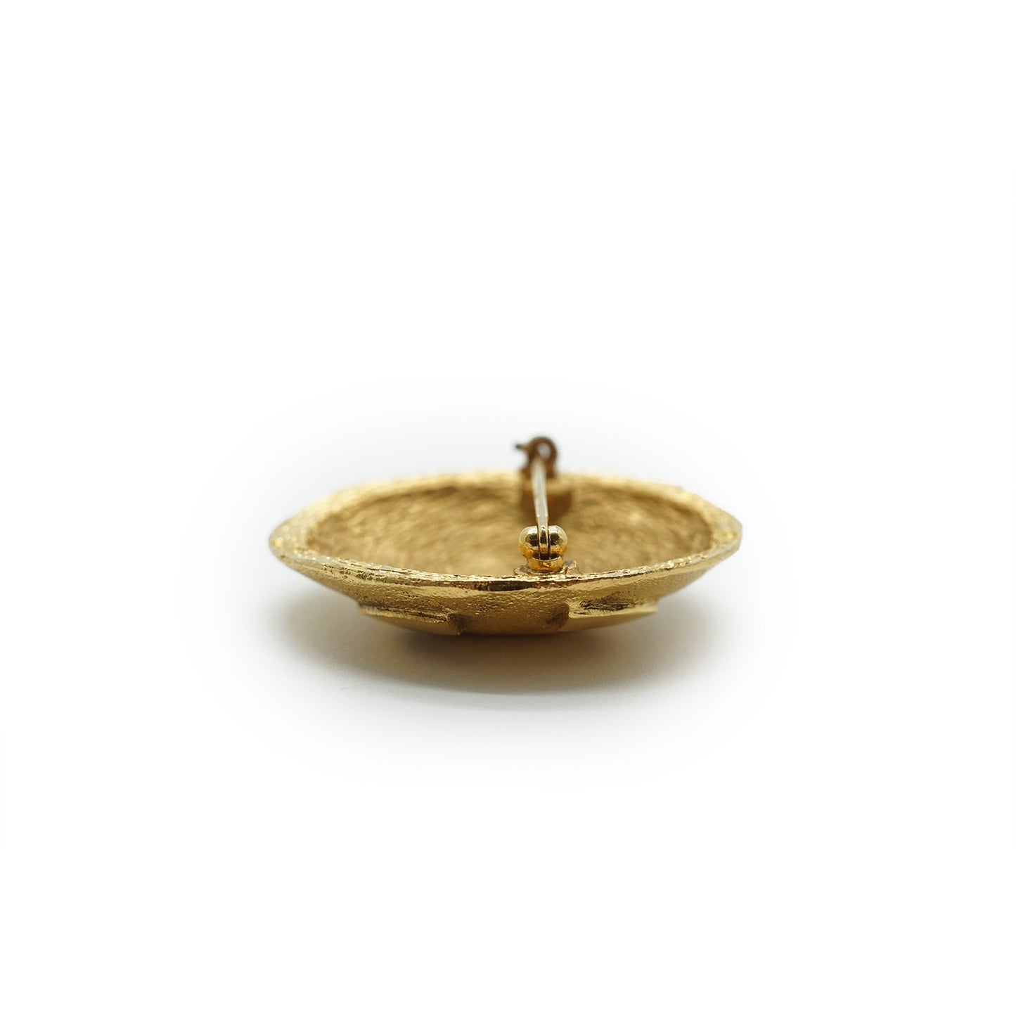 Coco Mark Circle Brooch
