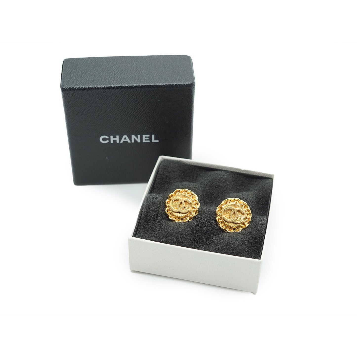 Coco Mark Clip Earrings