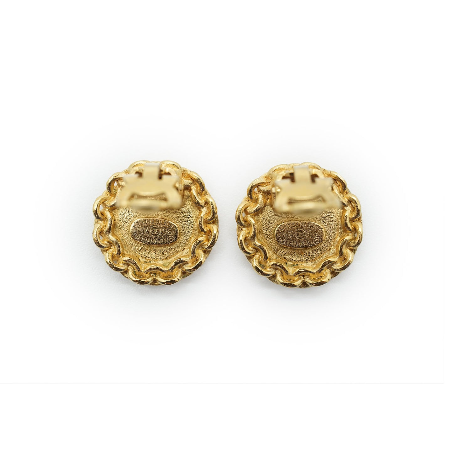 Coco Mark Clip Earrings