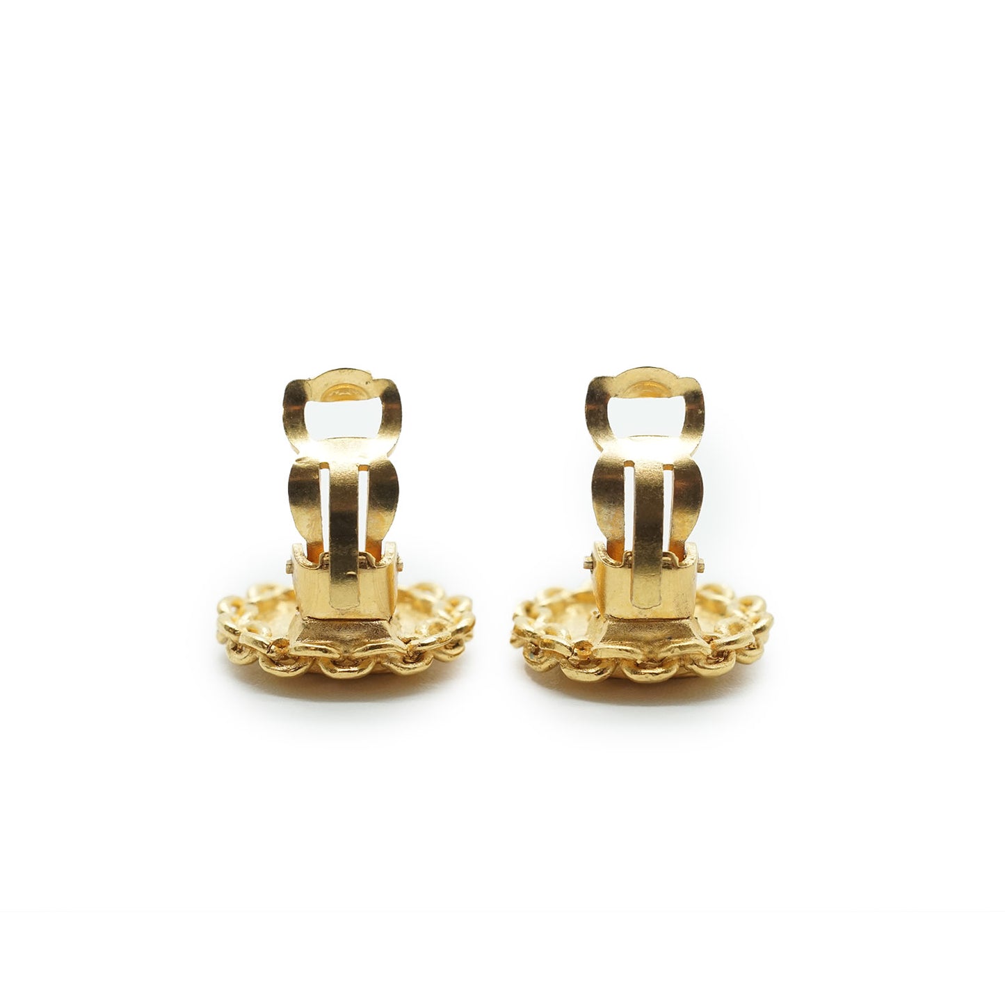 Coco Mark Clip Earrings