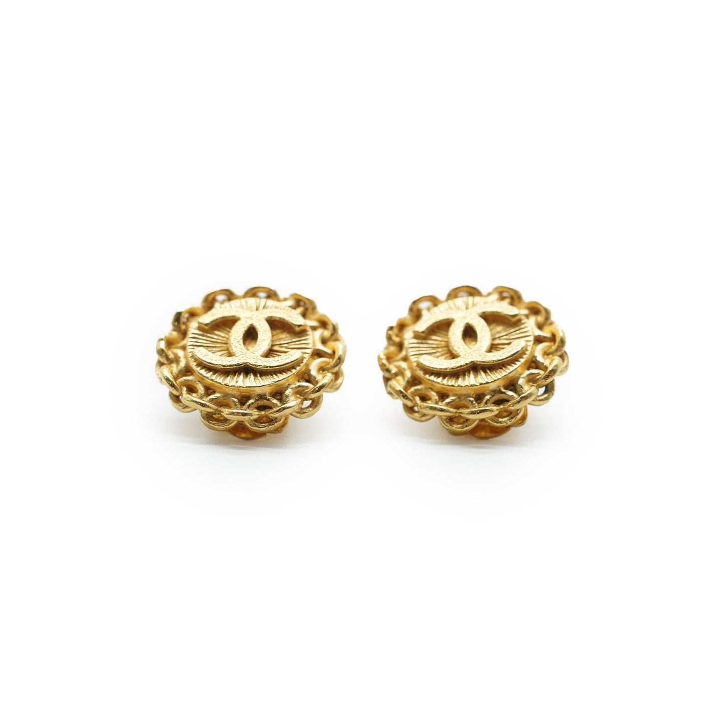 Coco Mark Clip Earrings