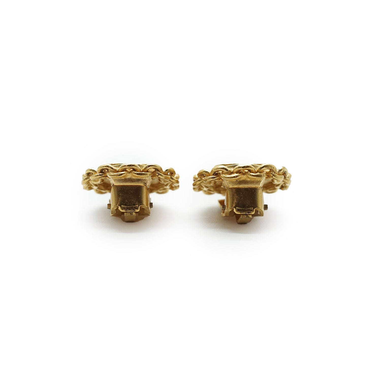Coco Mark Clip Earrings
