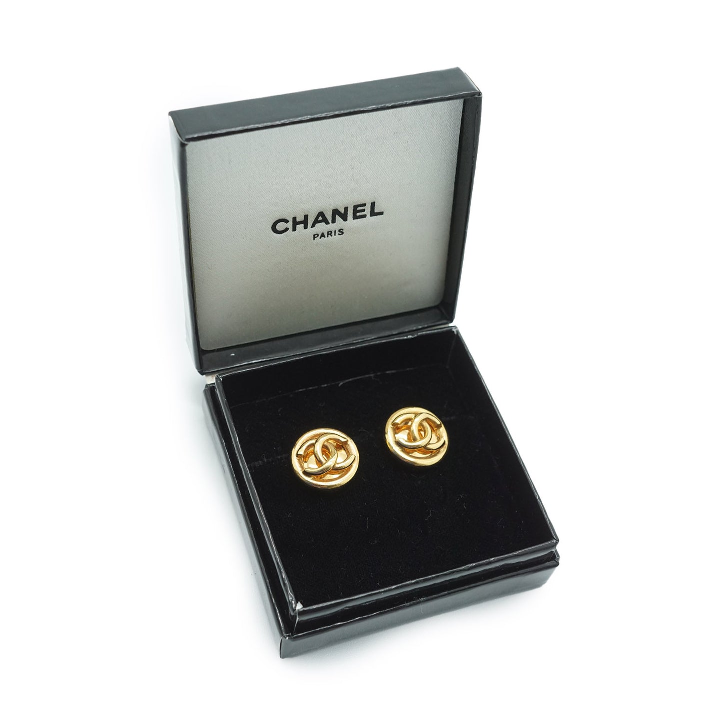 Coco Mark Clip Earrings