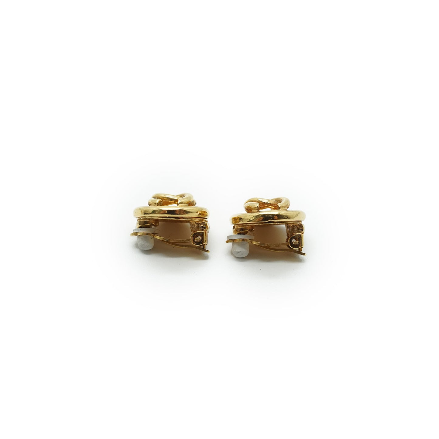 Coco Mark Clip Earrings