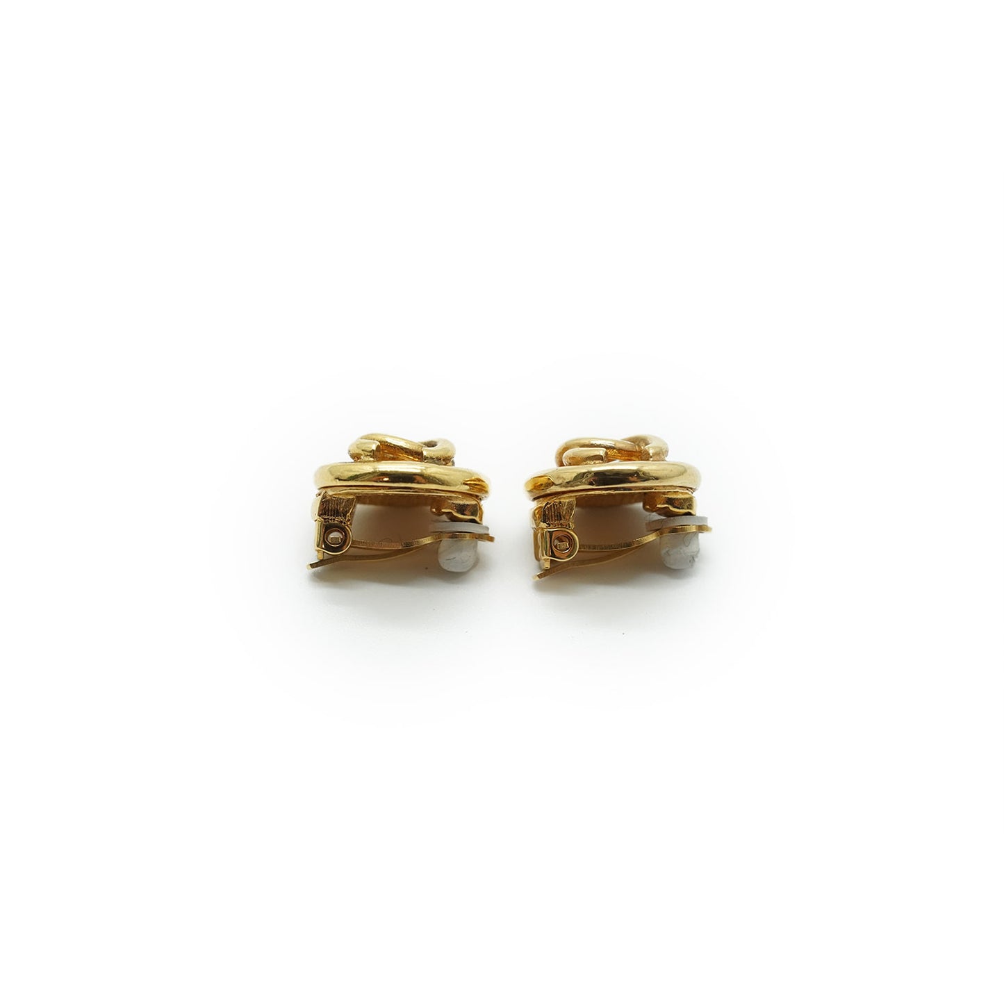 Coco Mark Clip Earrings