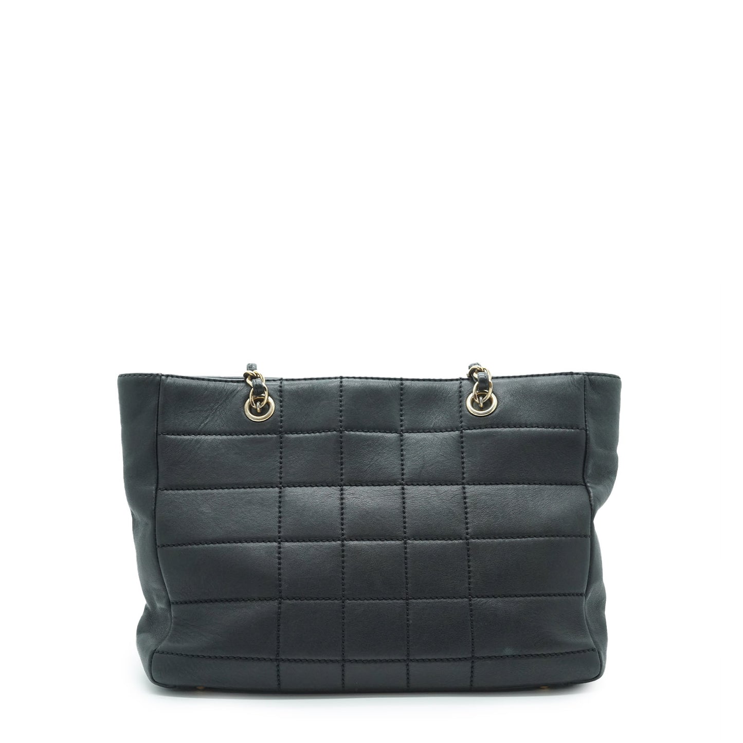 Chocolate Bar Double Chain Shoulder Bag