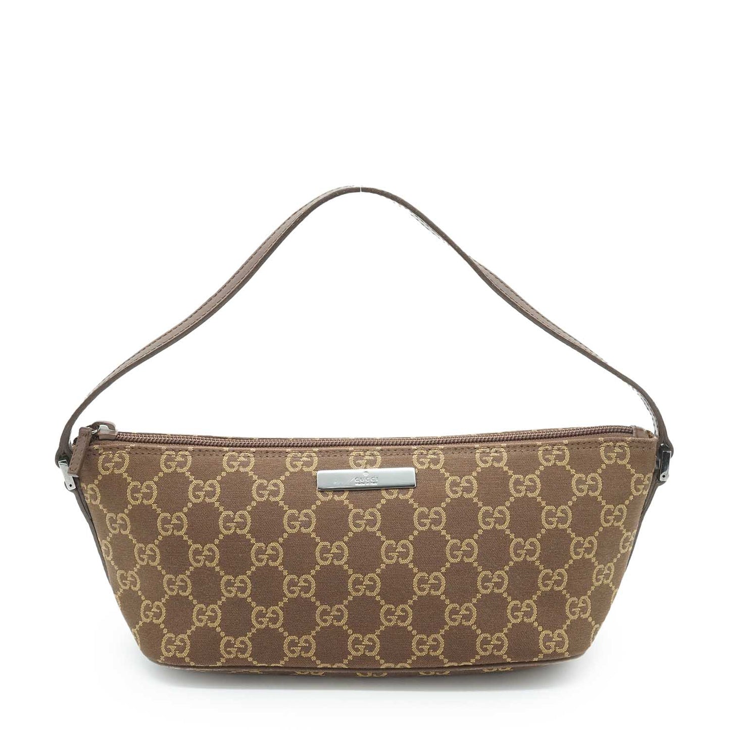 GG Canvas Boat Pochette