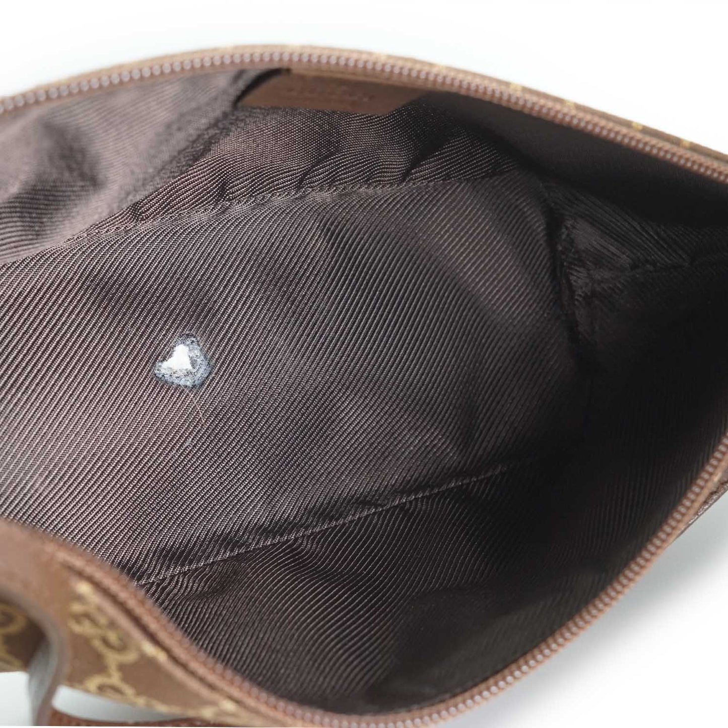 GG Canvas Boat Pochette