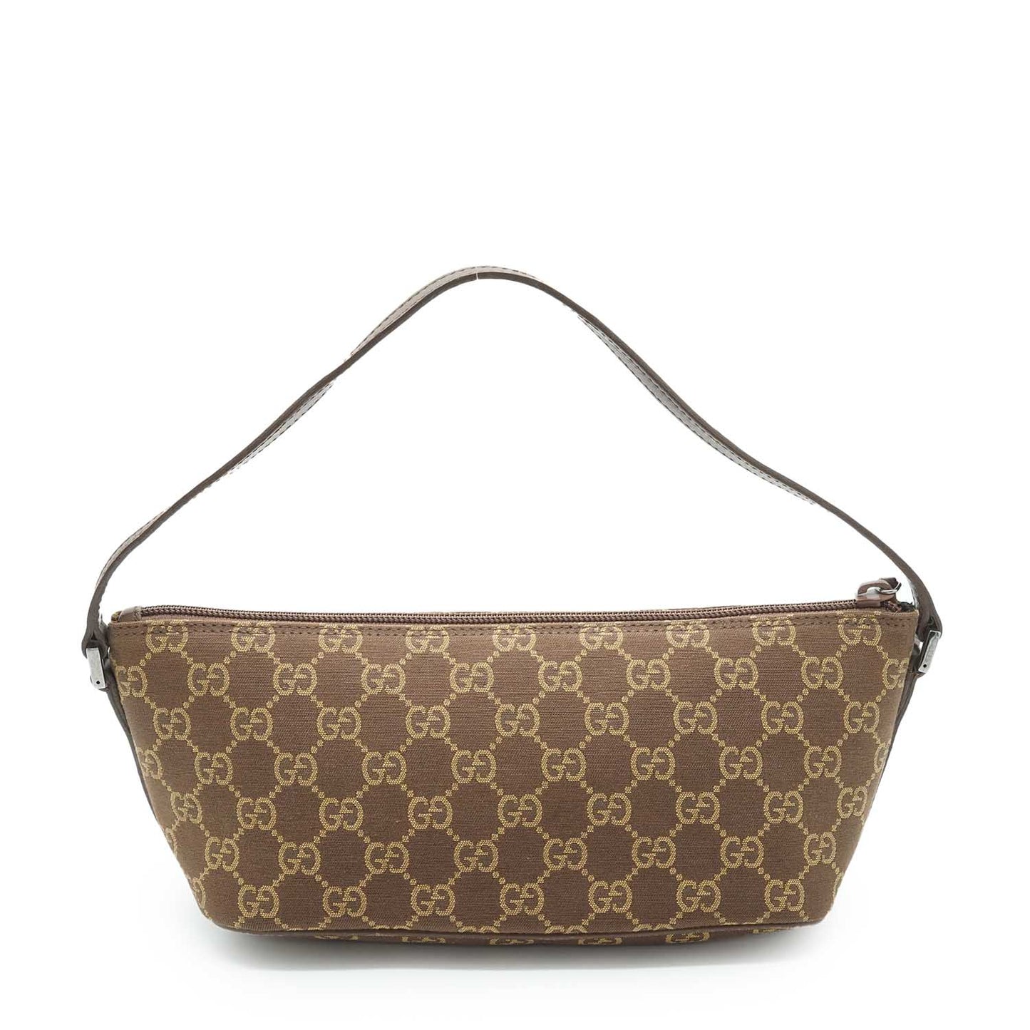 GG Canvas Boat Pochette