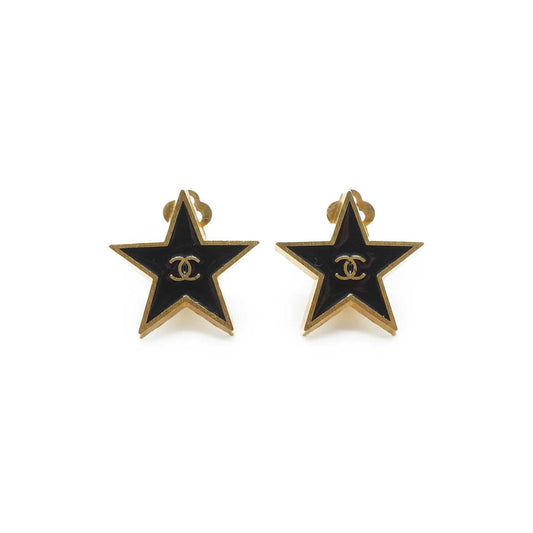 Star Clip Earrings GP
