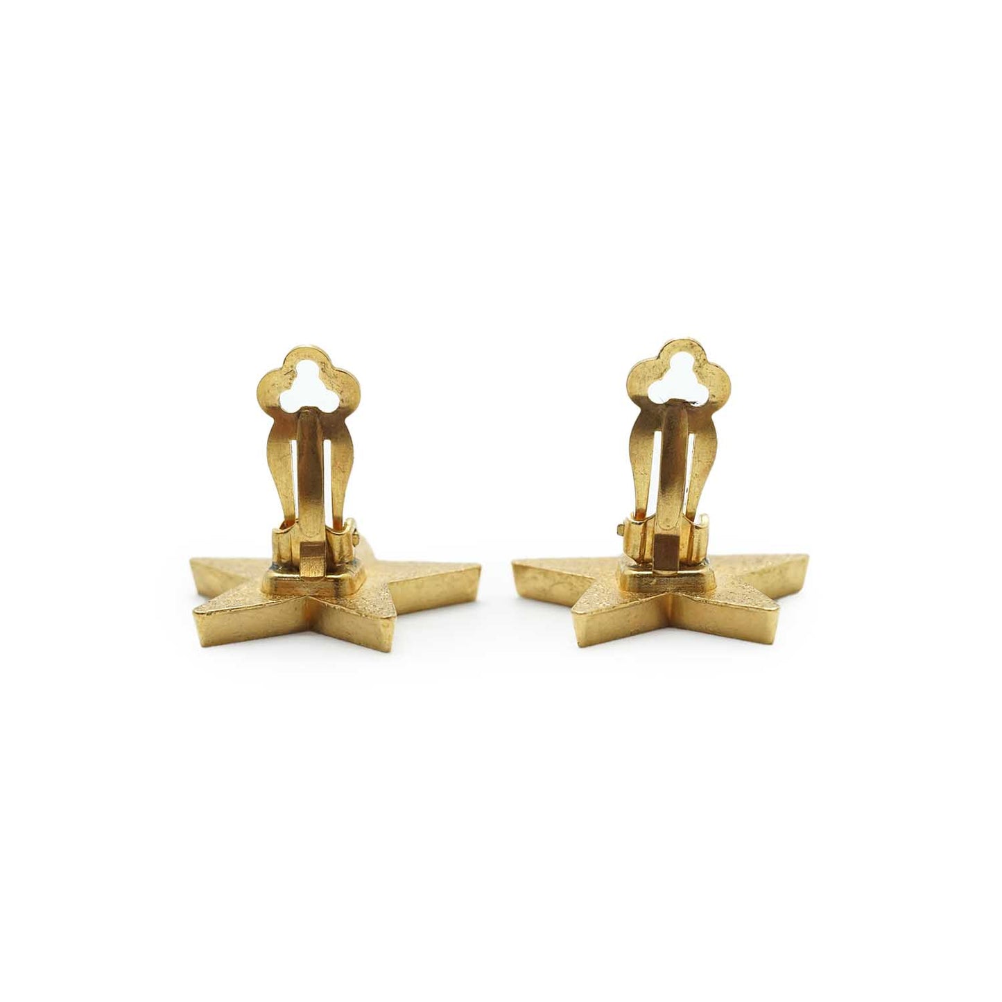 Star Clip Earrings GP