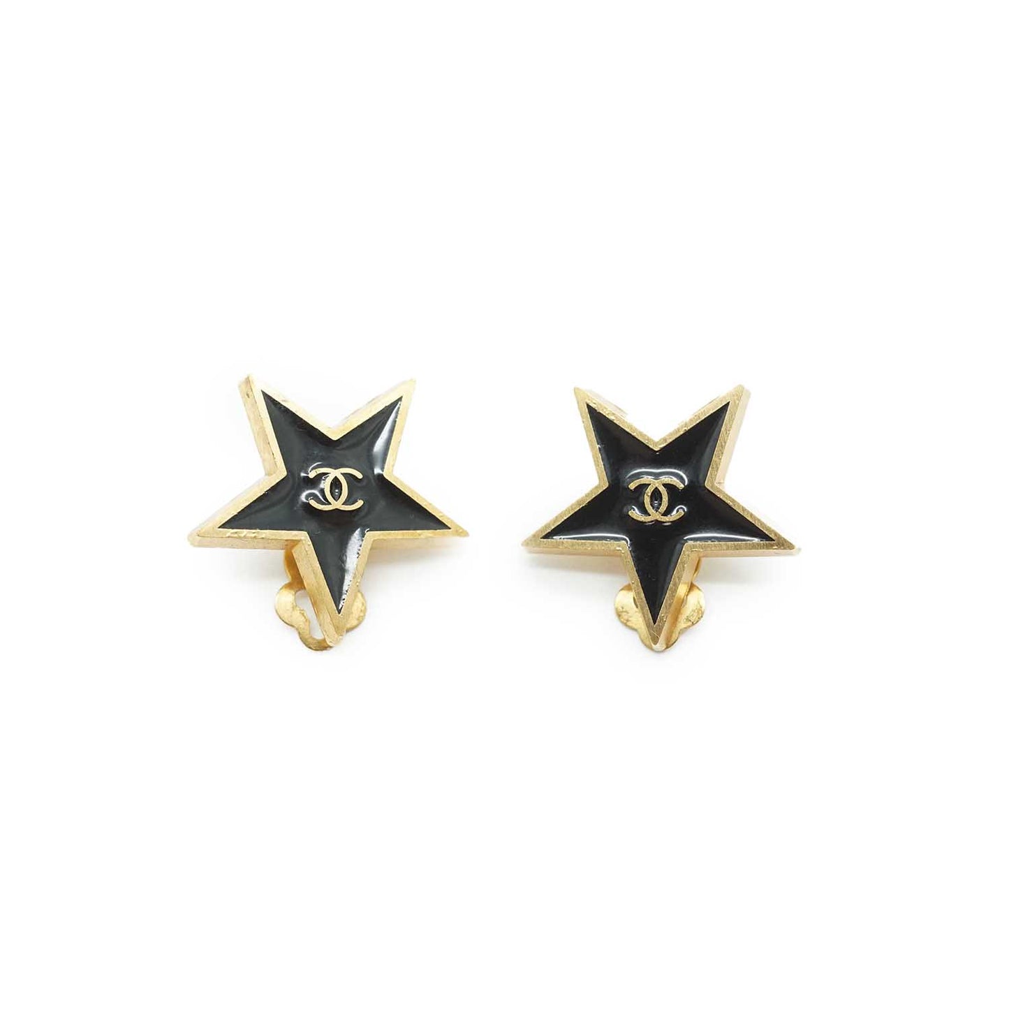 Star Clip Earrings GP