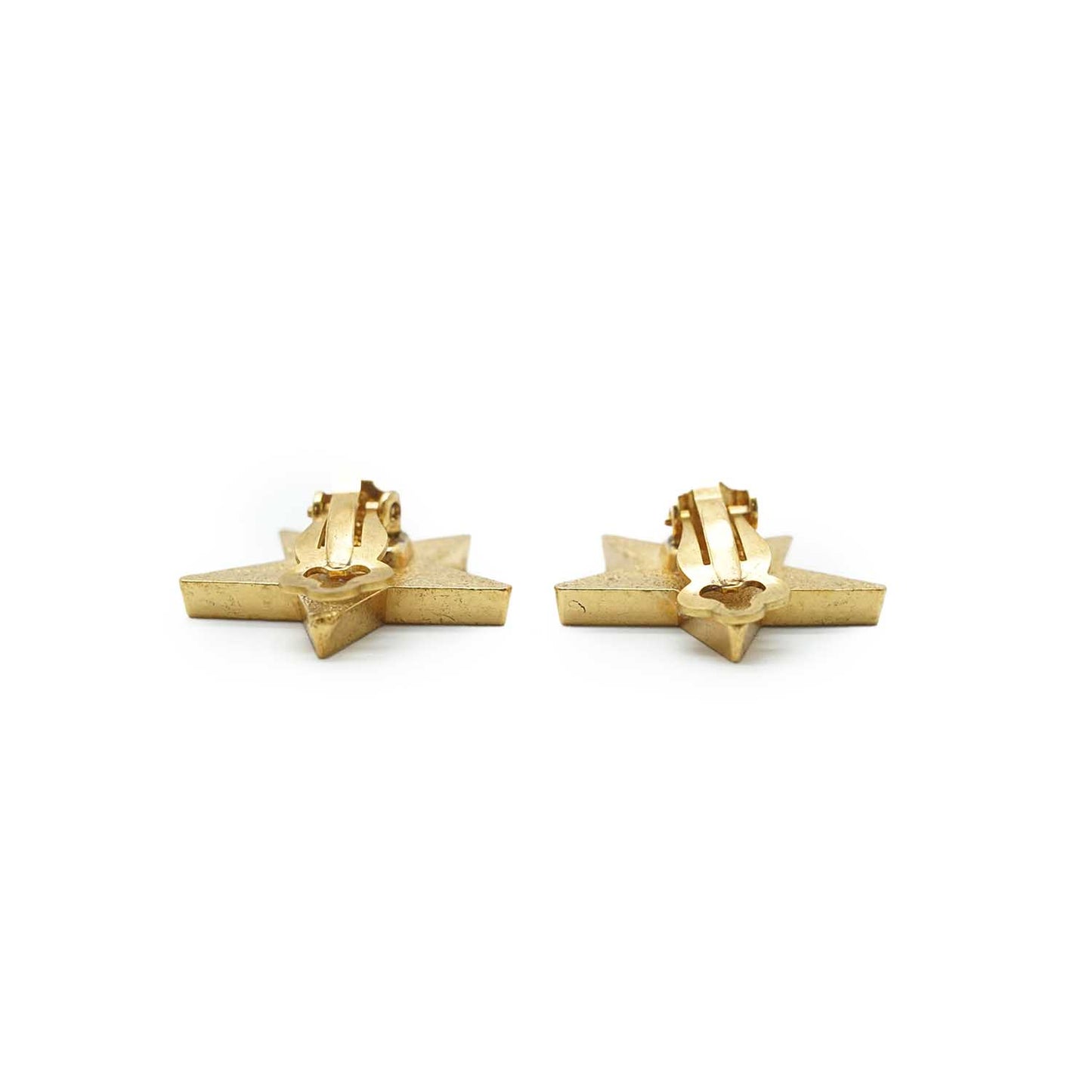 Star Clip Earrings GP