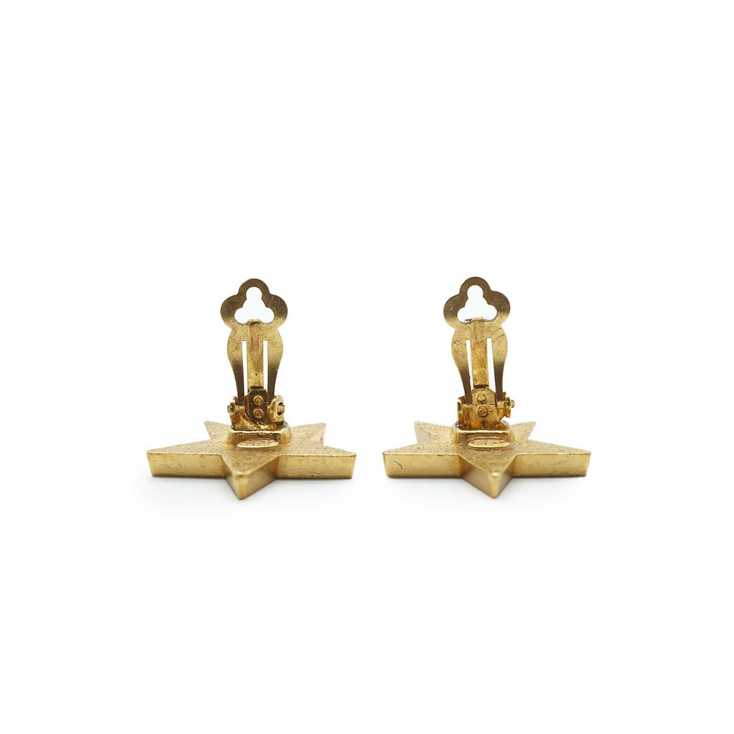 Star Clip Earrings GP